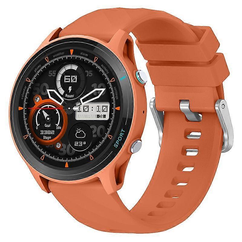 Smart Watch 1.52 Inch Full Touch Screen Health Monitoring Sleep Monitoring IP68 Waterproof (Orange)