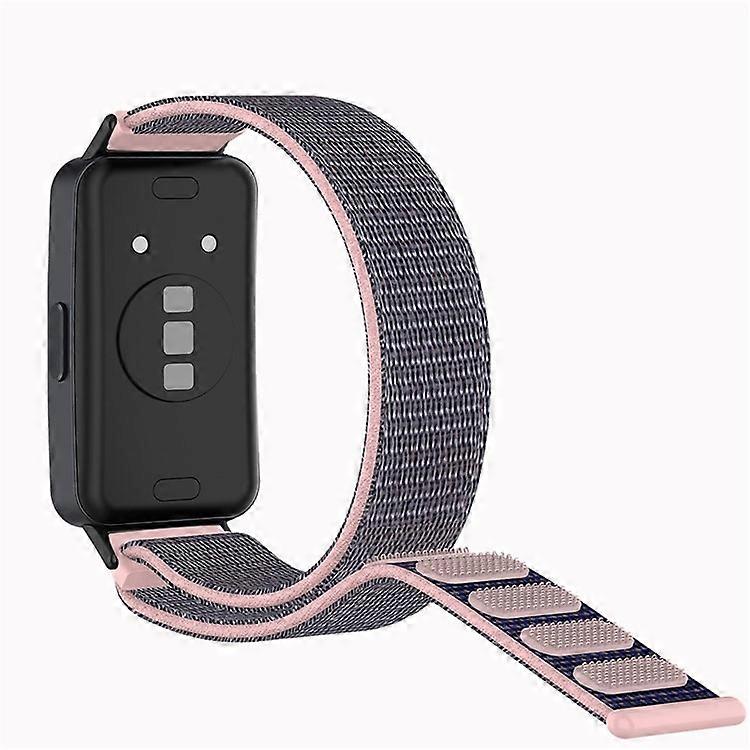 Compatible For Huawei Band 8 Nylon Watch Band Adjustable Sport Loop Breathable Replacement Strap