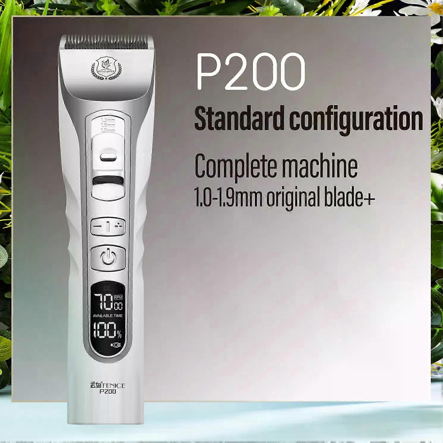 Dog Hair Cutting Machine Clippers Grooming Pet Animals Haircut Trimmer Shaver Set Pets Cordless Rechargeable Professional