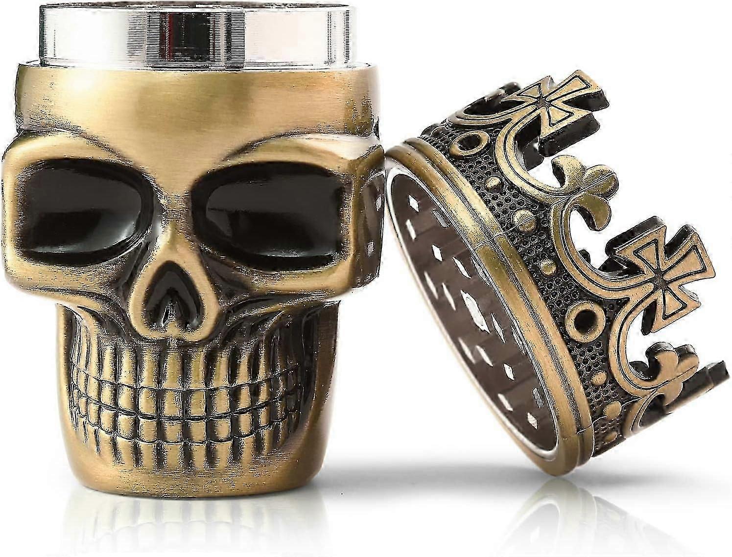 Skull Grinder, Spice Grinder Gift, 1.7 Inch