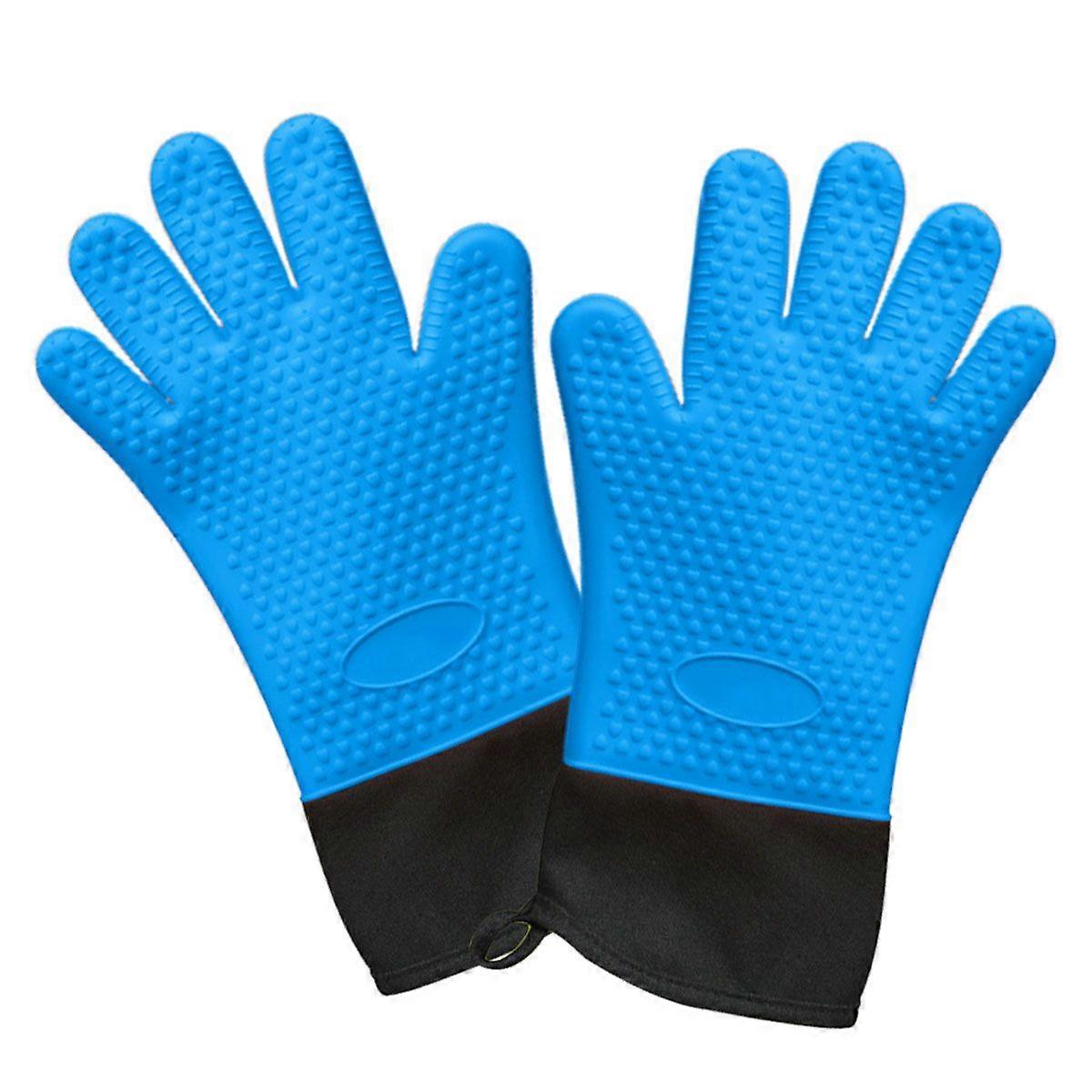 Grilling Gloves, Heat-Resistant for Cooking and BBQ