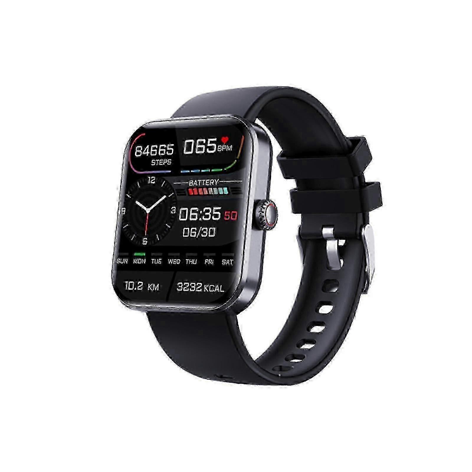 F57L Blood Sugar Monitoring Watch with Blood Pressure Tracking Sport Smartwatch for Android iOS Fitness Tracker