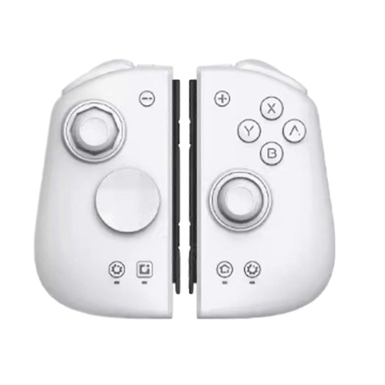 White 1 Set Bluetooth-compatible Gamepad Precise Control Low Power Consumption Game Controller for NS Swit