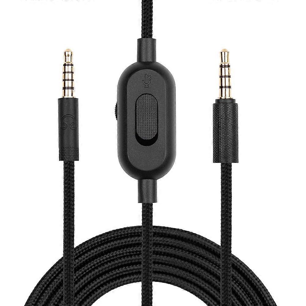 Kuulokkeet ZS0159 Logitech G433 / G233 / G Pro / G Pro X 3.5 mm:n uros-uros-uros-pelikuulokkeiden äänikaapeli langallisesti ohjattuna, kaapelin pituus: 2m