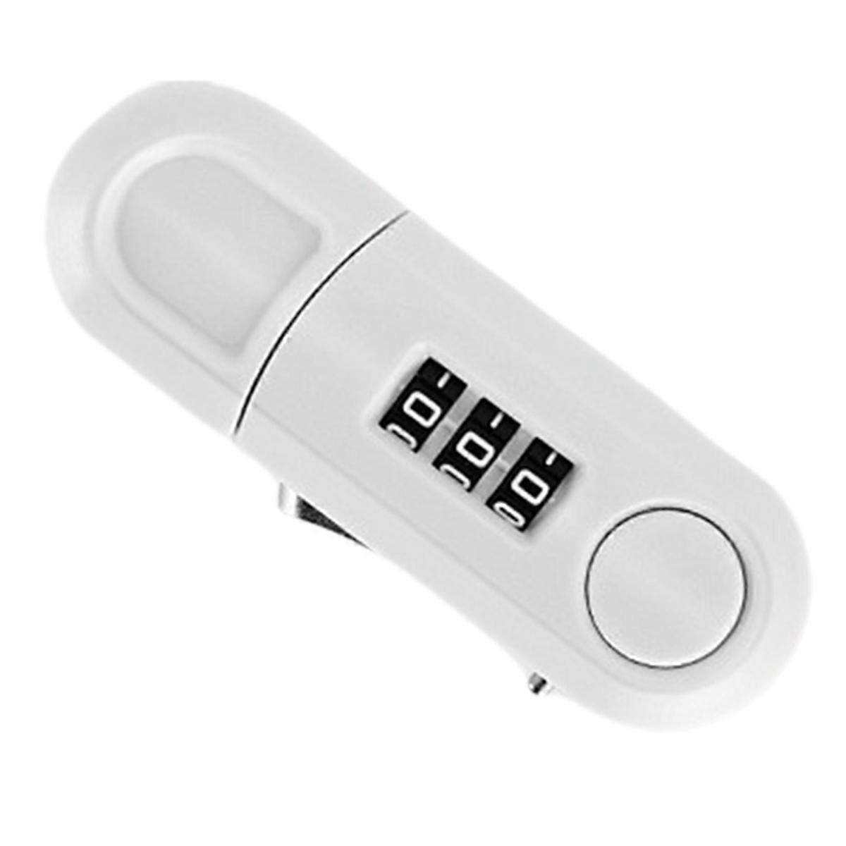 DrawerPassword Lock Non Perforated Cabinet Door Safety Lock Double Opening Refrigerator Lock Home Of
