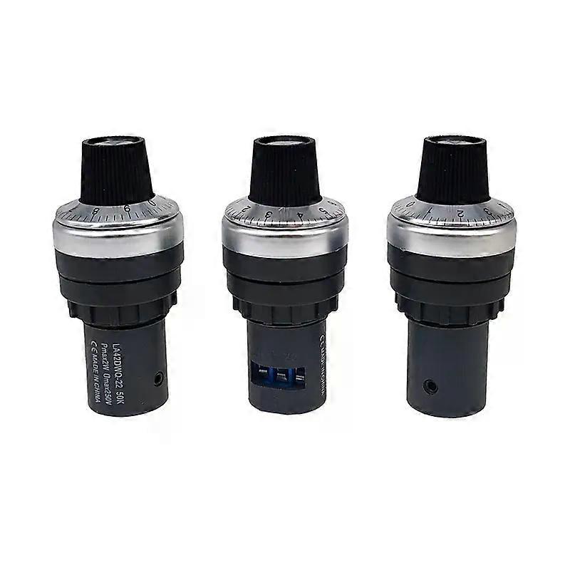 1PC 1K 2K 3K 5k 10k 50k 100k LA42DWQ Ohm Special variable frequency speed regulating potentiometer frequency converter switch