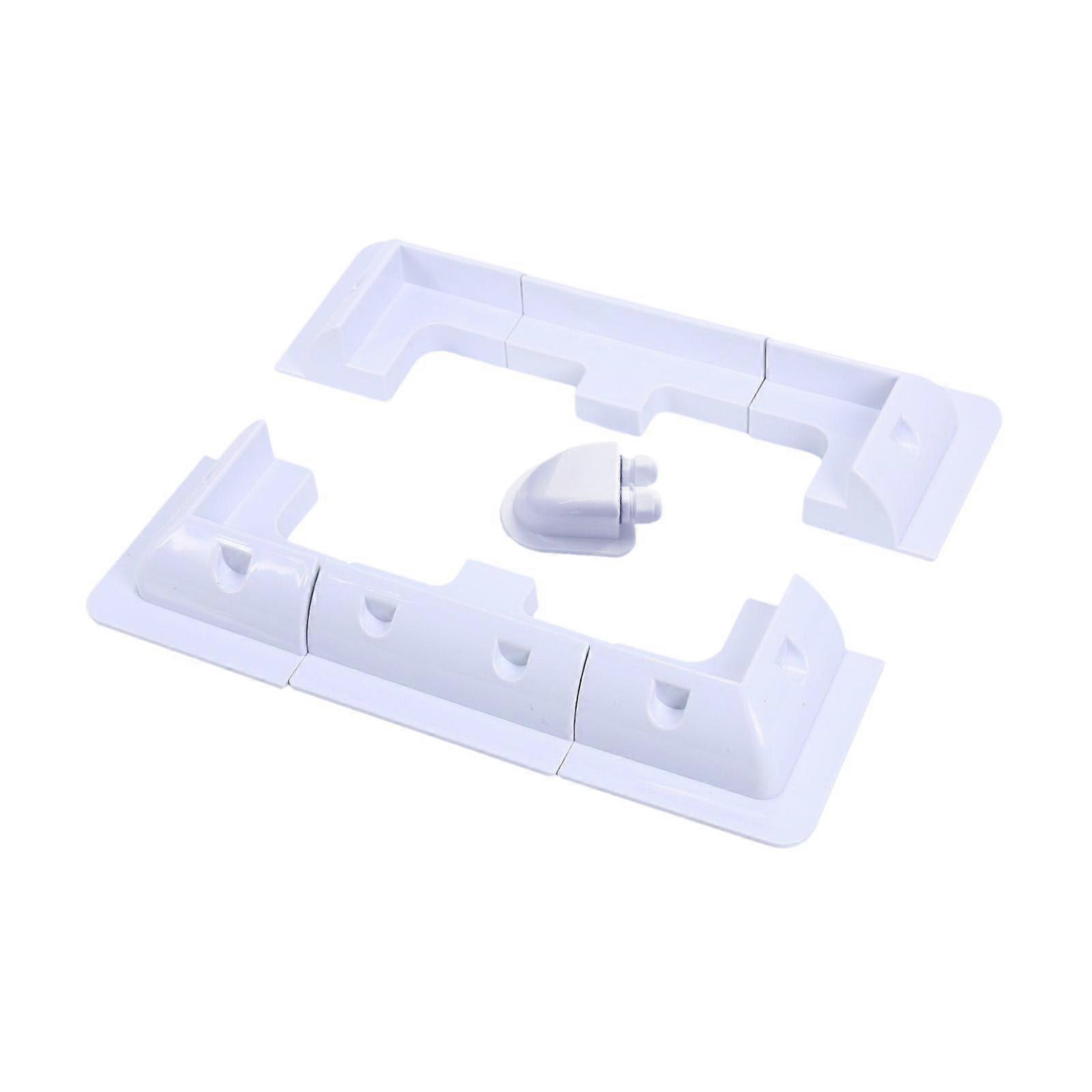 Solar Panel Mounting Brackets Kit with Junction Box Professional RV Solar Panel