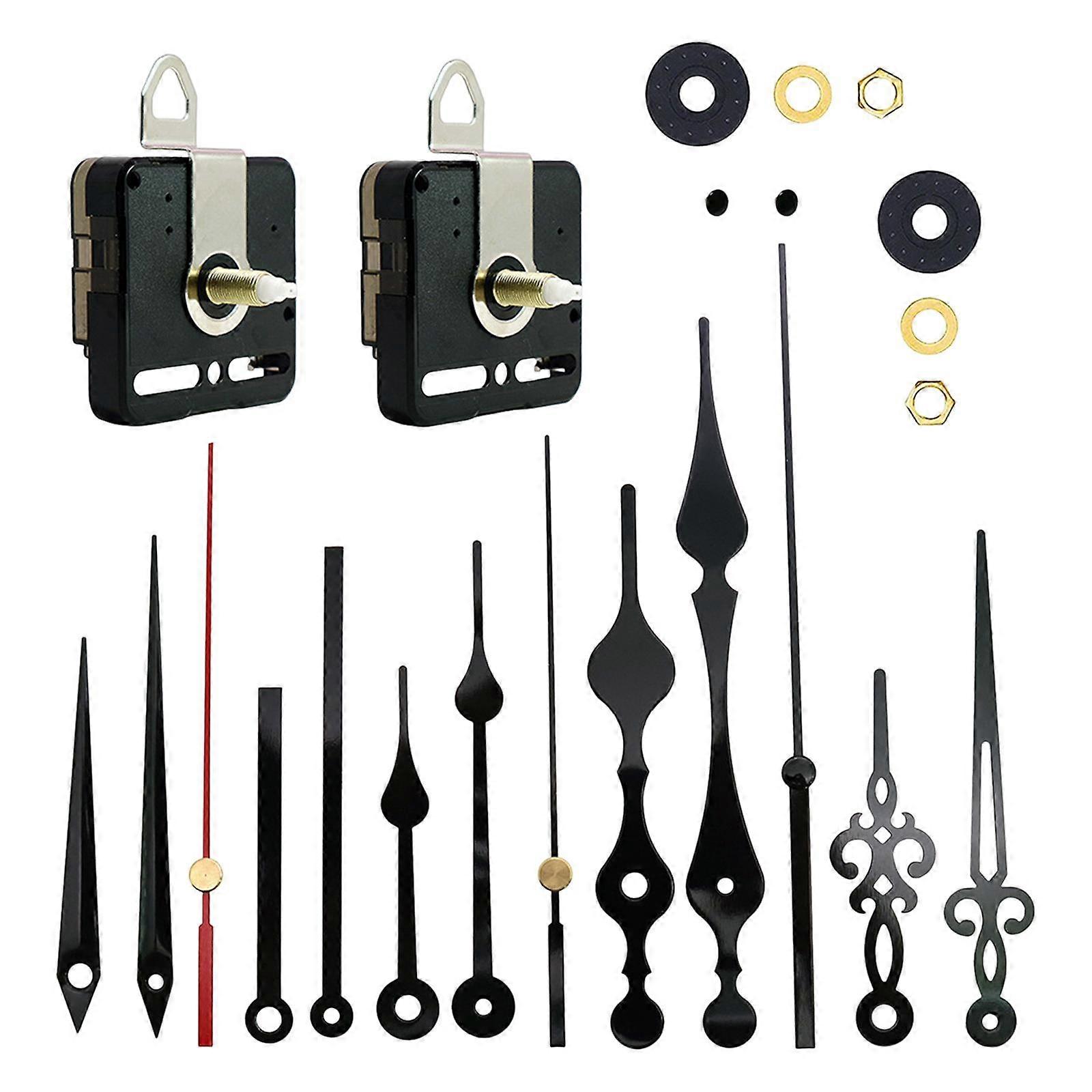Wall Clock Movement Mechanism & Hands Replacement Repair Parts Kit