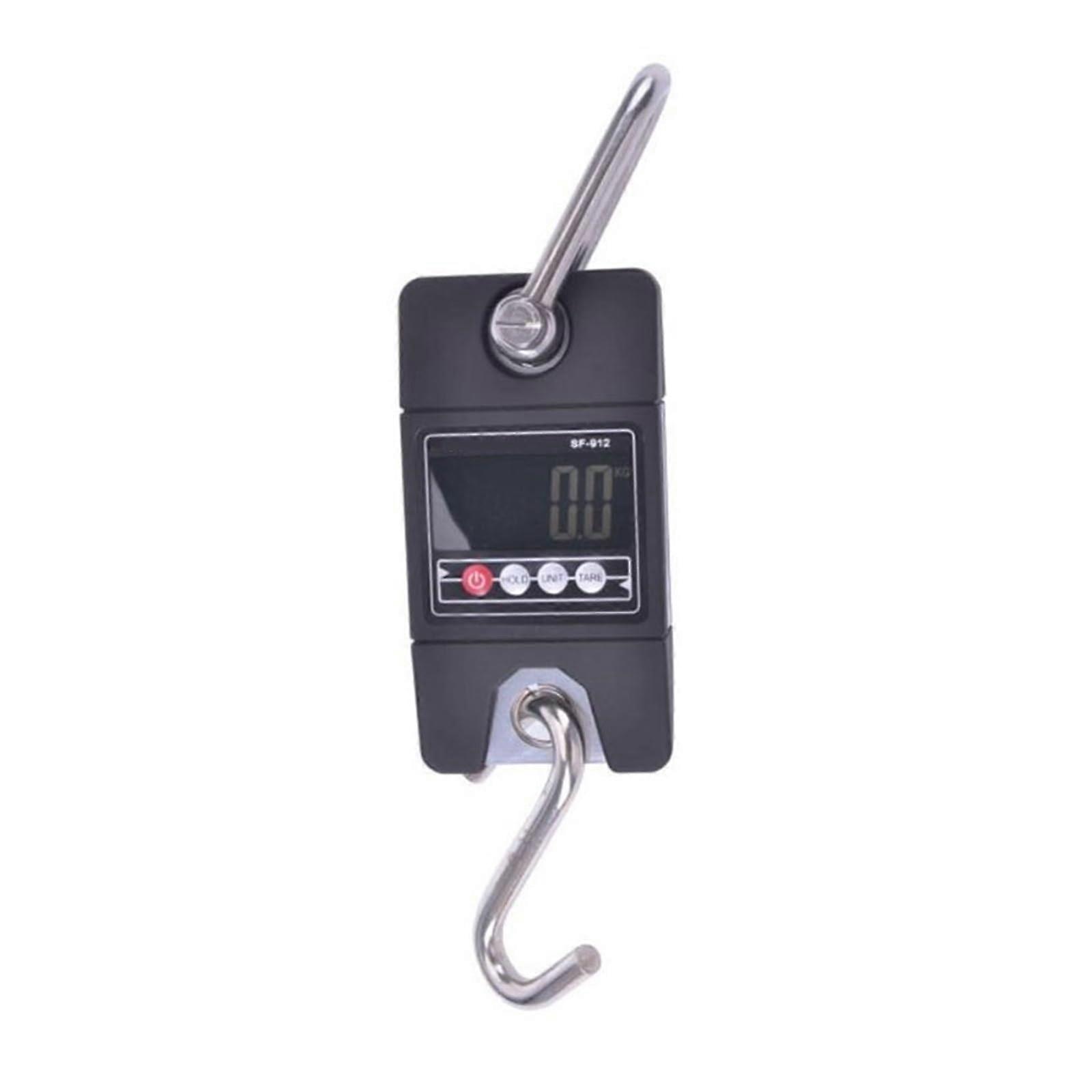 Industrial Crane Scale Mini LCD Digital Hanging Scale 300 kg 0.1 kg SF912 Heavy Duty Hook Scale For Home Farm