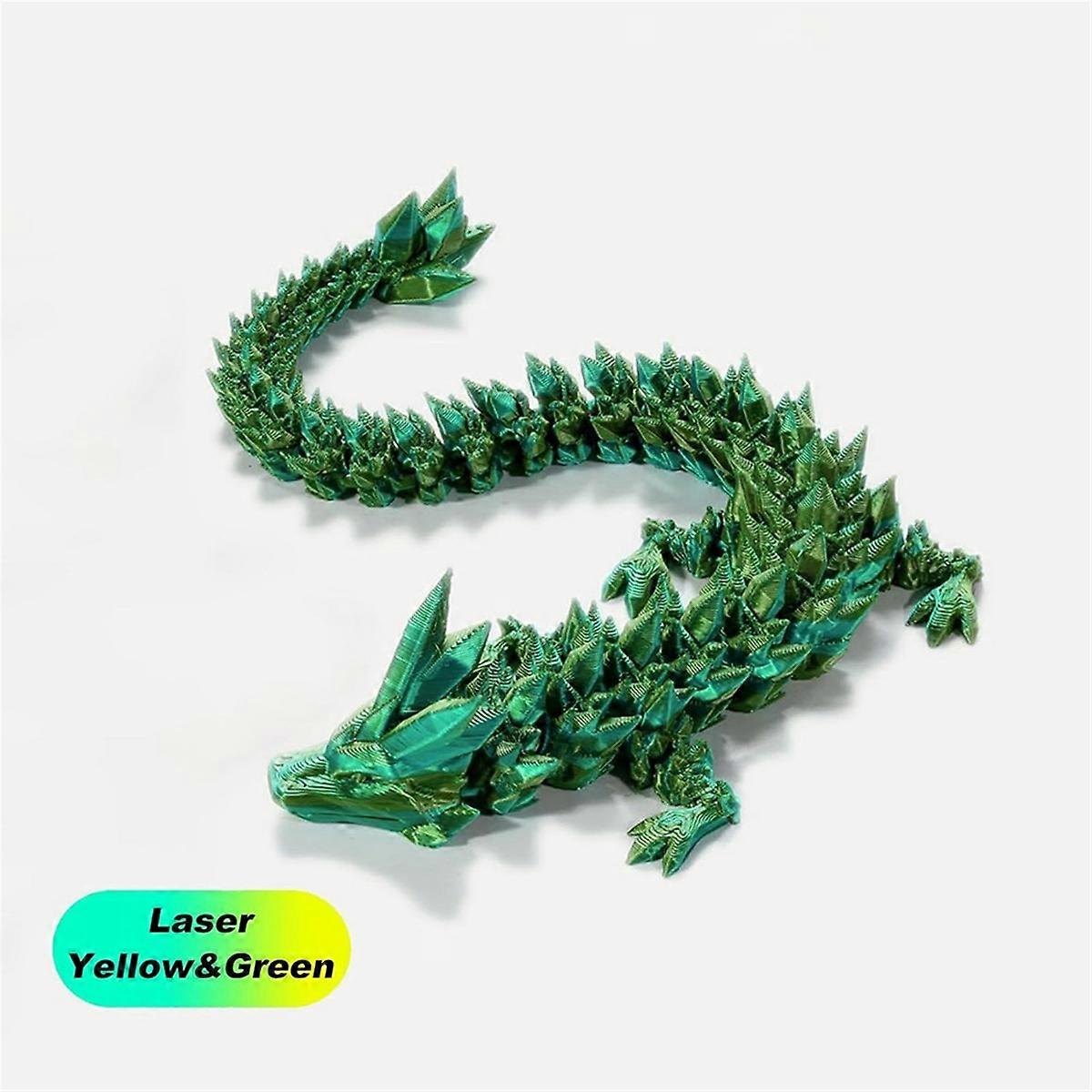 3D Printed Dragon in Egg, Home Office Decor Executive Desk Toys-C