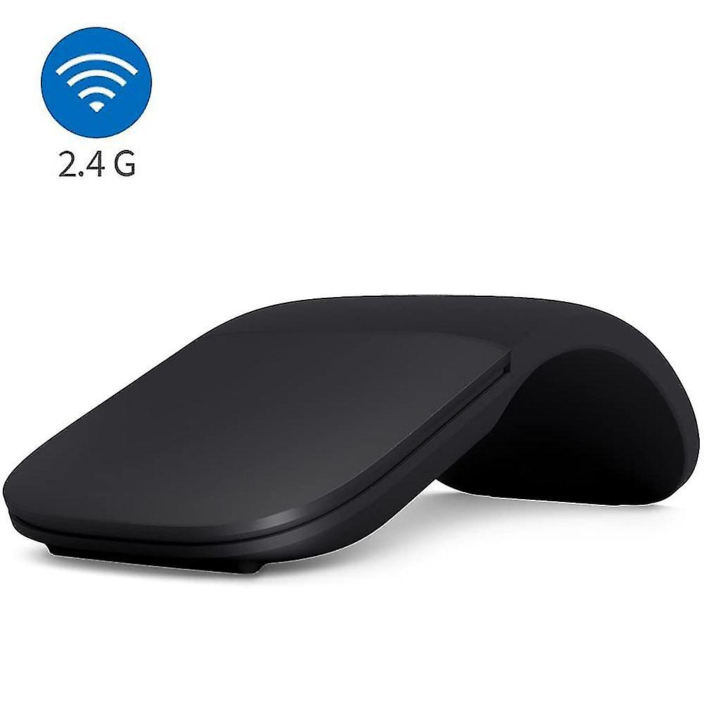 Silent Mouse Arc Ultra-mince Laser Folding Souris tactile sans fil