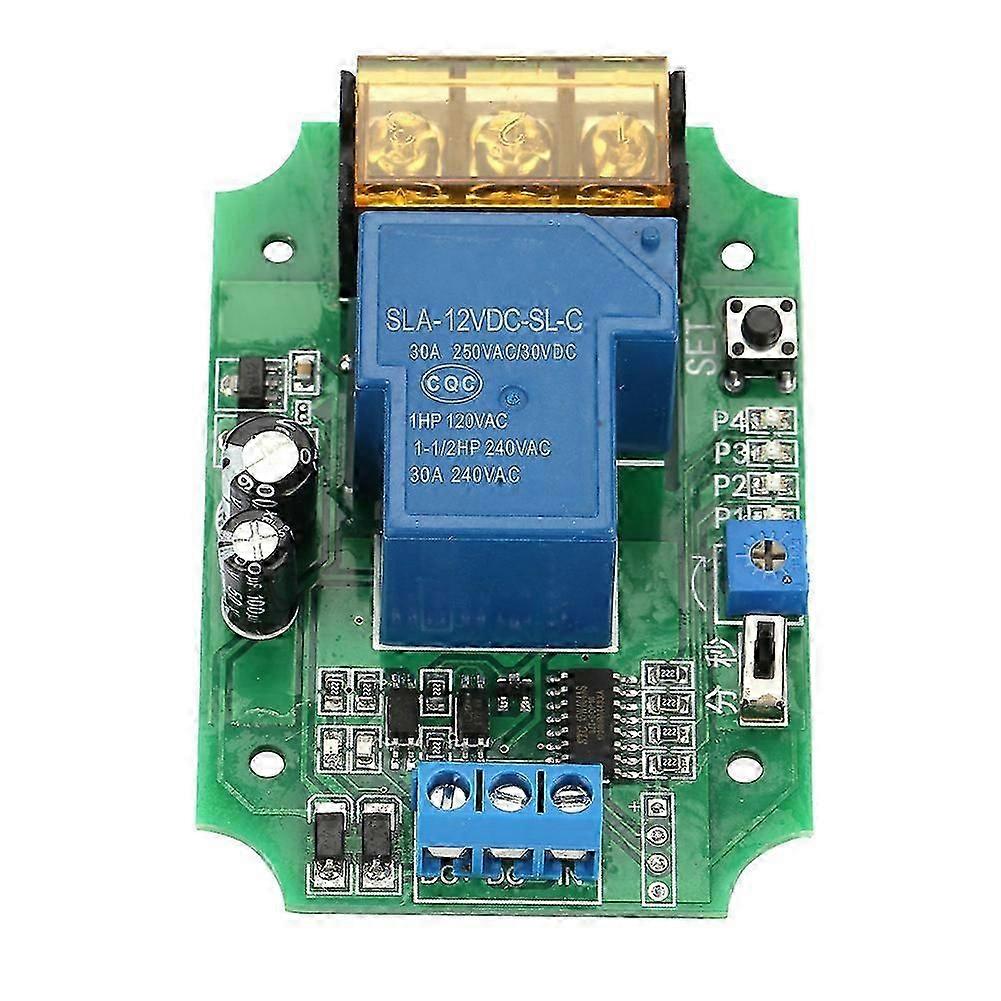 High power Relay Module Self Locking Power off Delay ON  OFF Pulse Signal 12V