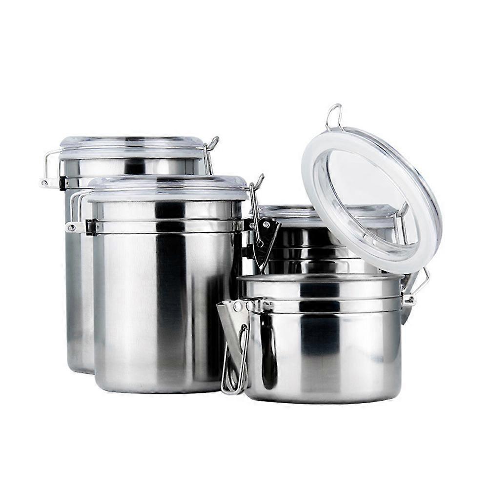 Storage Solution, Stainless Steel Containers with Tight Seal