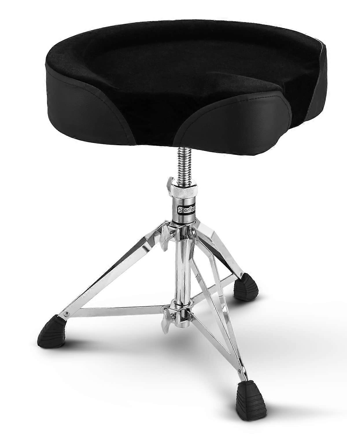 Drum Throne Height Adjustable Padded Seat with AntiSlip Feet, ST500