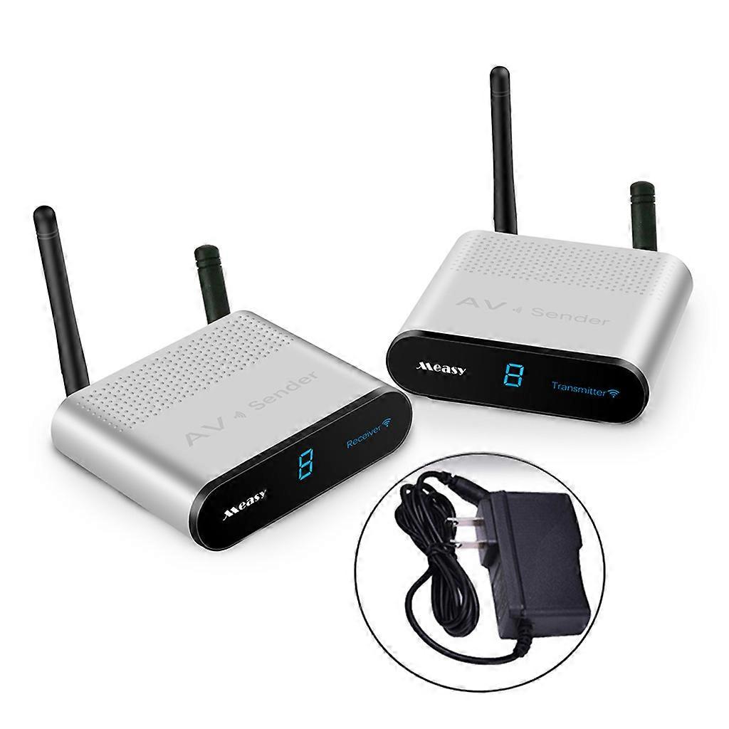 AV230 Transmitter Receiver AV Wireless Transmitter RCA Composite Video Cordless Sender Receiver IR Remote Signal