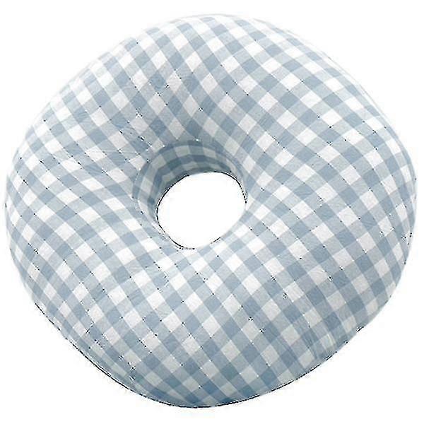 Almofada para piercing na orelha para quem dorme de lado, almofada de viagem macia com suporte anatômico para o pescoço e cuidados com a orelha após a perfuração.