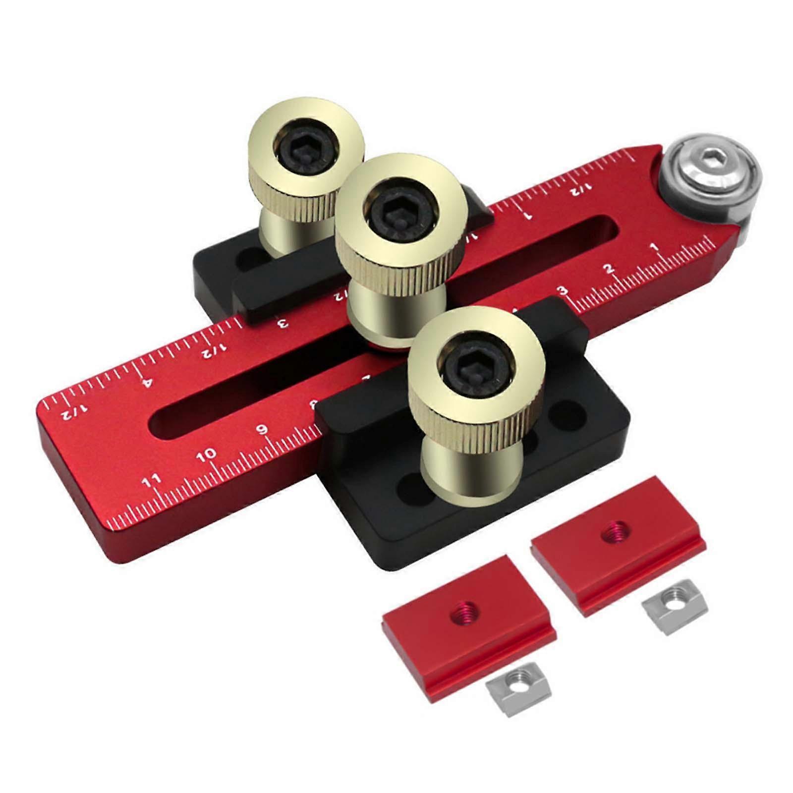 Extended Thin Jig Adjustable Professional Thin Table Saw Jig Guide Tool