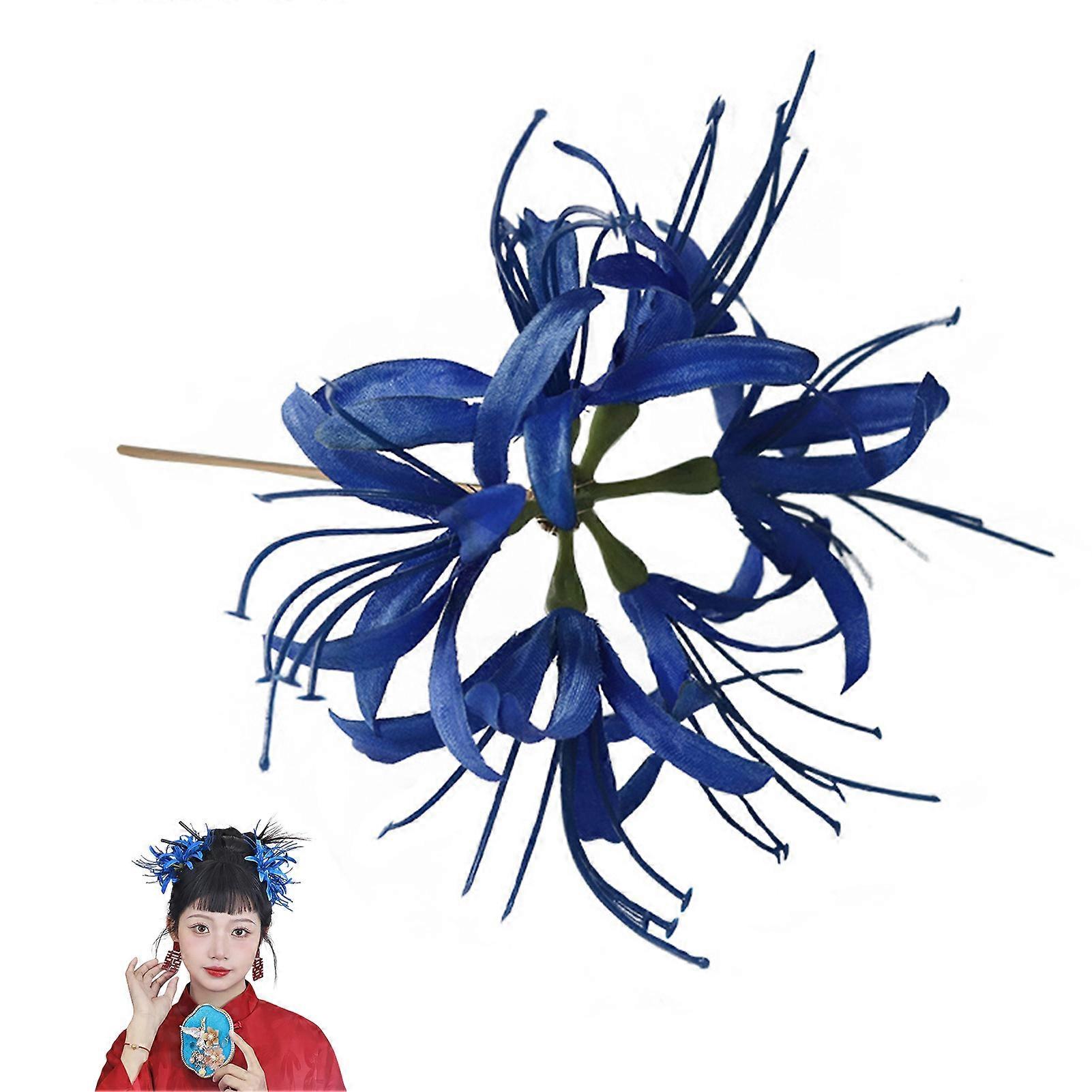 Simulation Seashore Flower Hair Chignon Fine Pattern Setting Elegant Hair