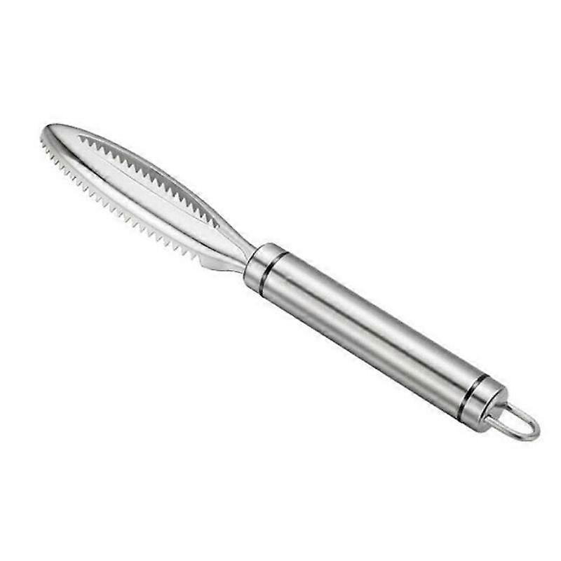 Silver (A)$Fish scaler, fish scale knife, fish scaler, scaler tool, fish scale brush, scaler, scaler artifact