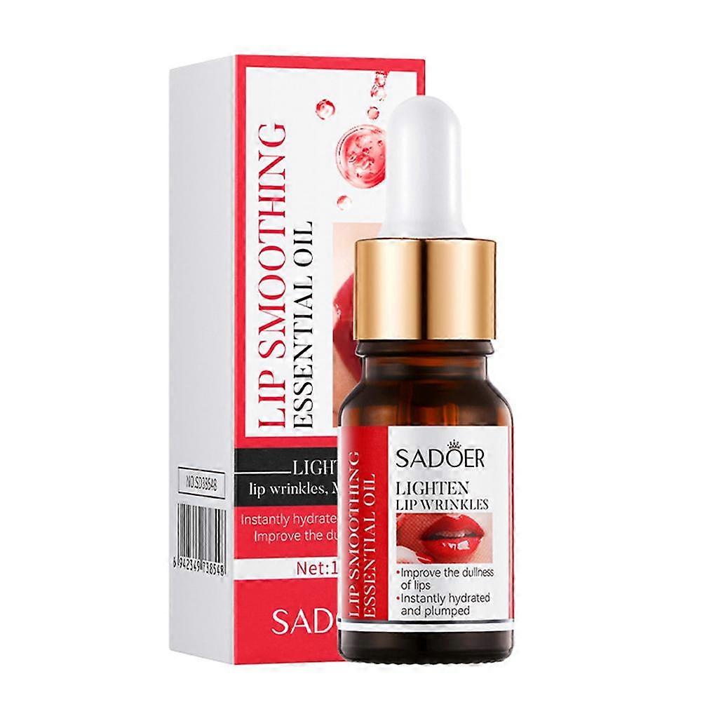 10ml lip essential oil bottle (A) $SADOER lip smooth essential oil moisturizing care lip essential oil lip care