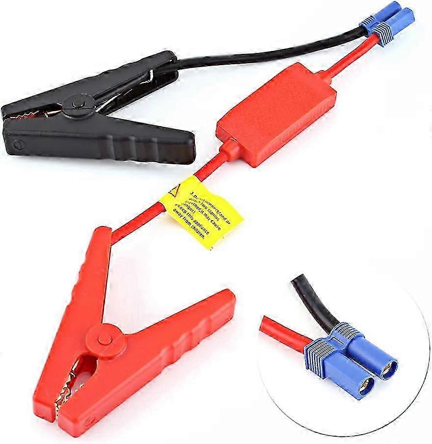 Car Battery Connector Booster Cables for Jumper Jump Start to Prevent Reverse Charging Issues