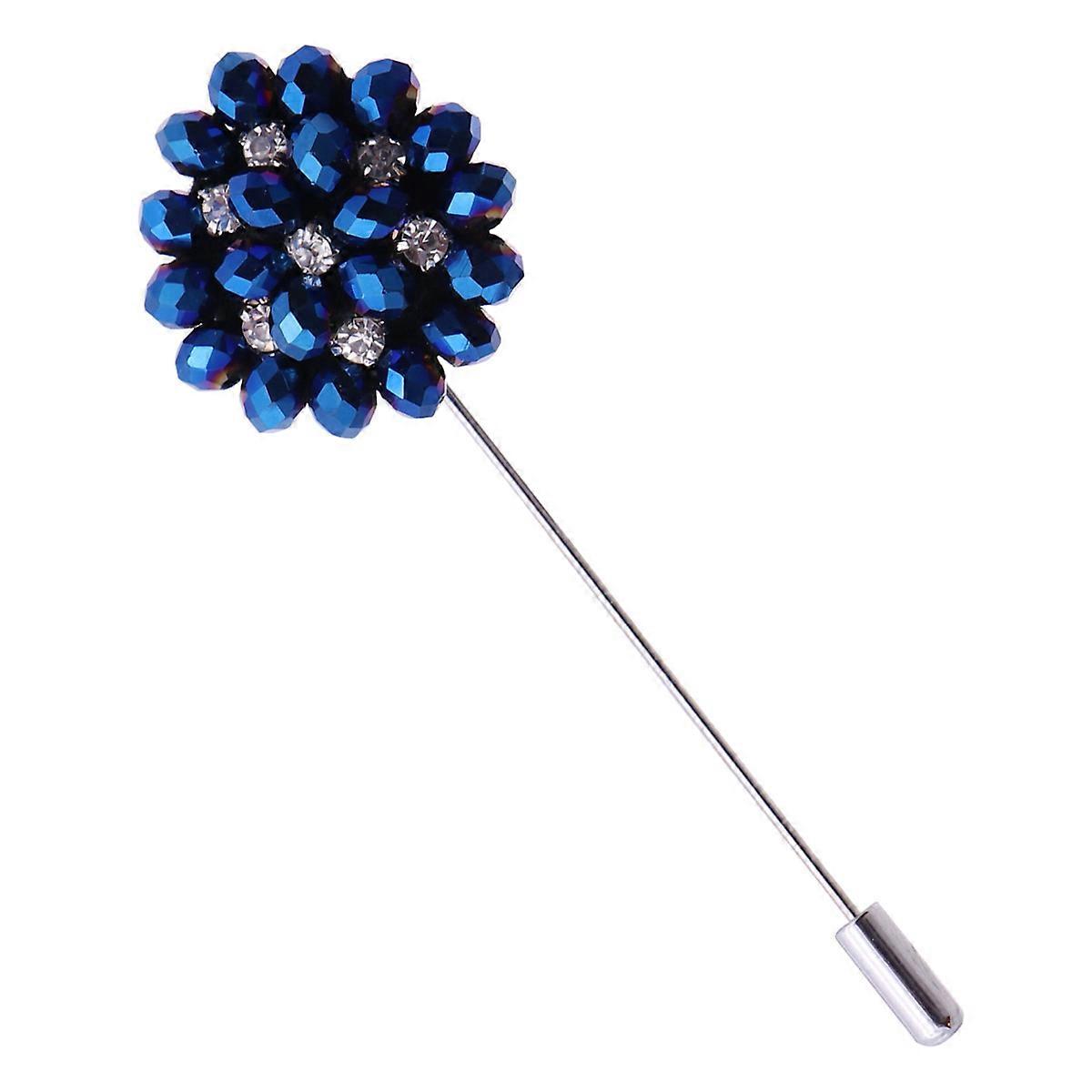 Stylish Crystal Flower Brooch, Perfect for Adding Pizzazz to Your Look