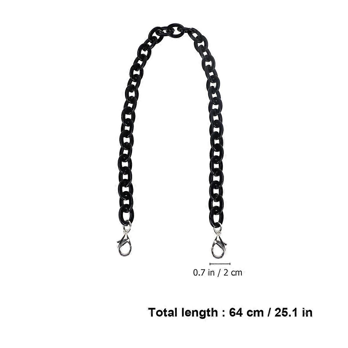 Functional Chain Bag Element with Aluminum Alloy Ends for Styling Purposes