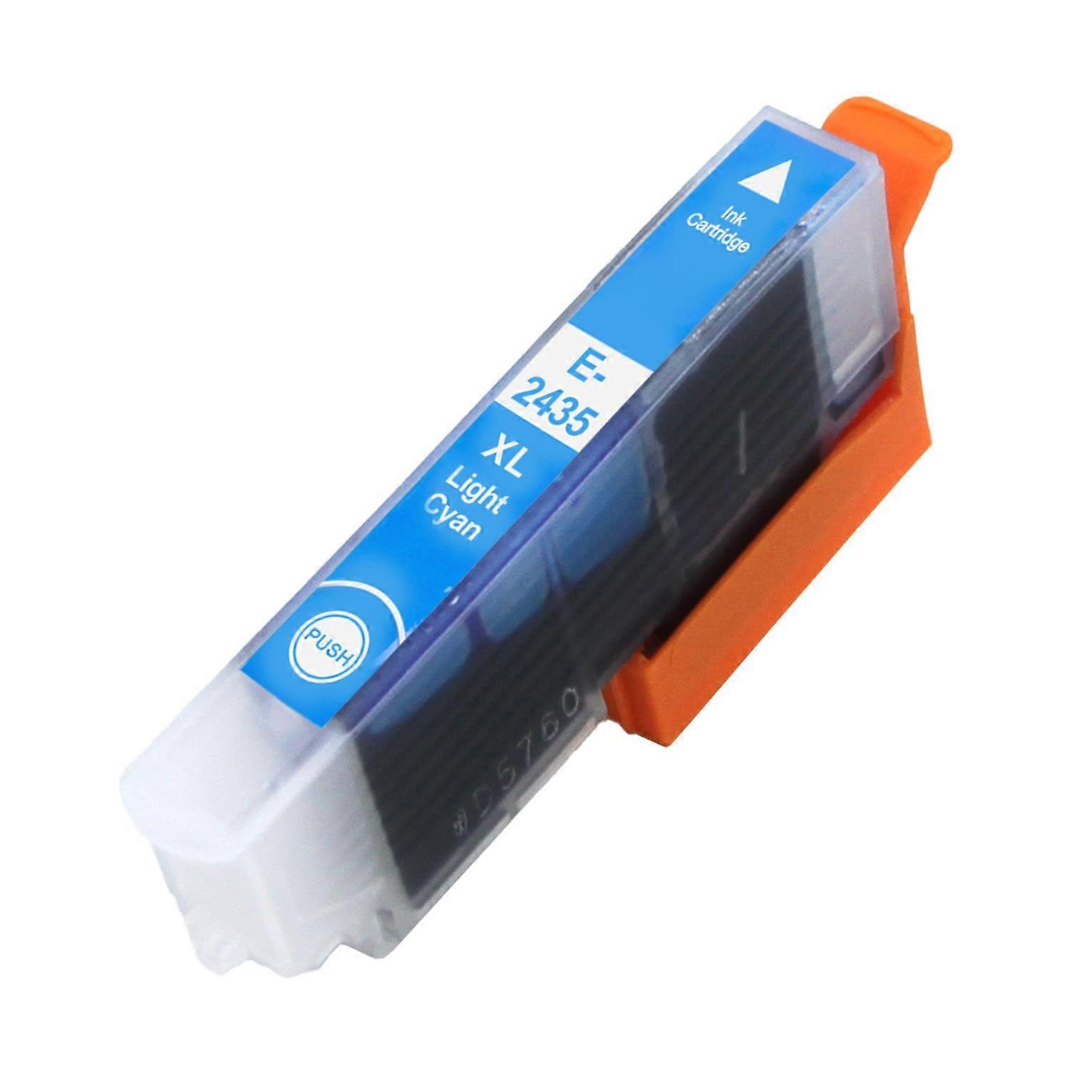 1 Light Cyan Ink Cartridges to replace Epson T2435 (24XL Series) Compatible/non-OEM from Go Inks