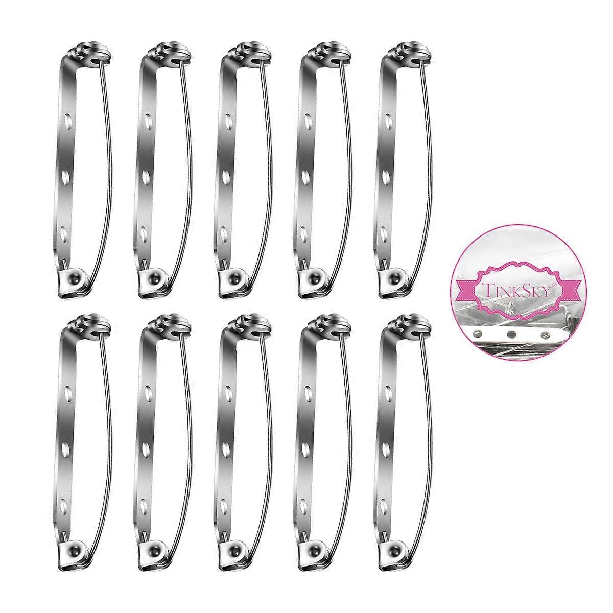 Secure Pin Backs for Brooches and Name Tags with Versatile Use