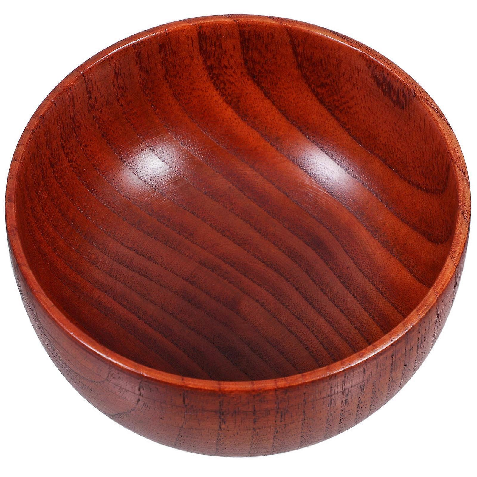 Wooden Display Bowl, Fine Workmanship Details, Functional Home Item