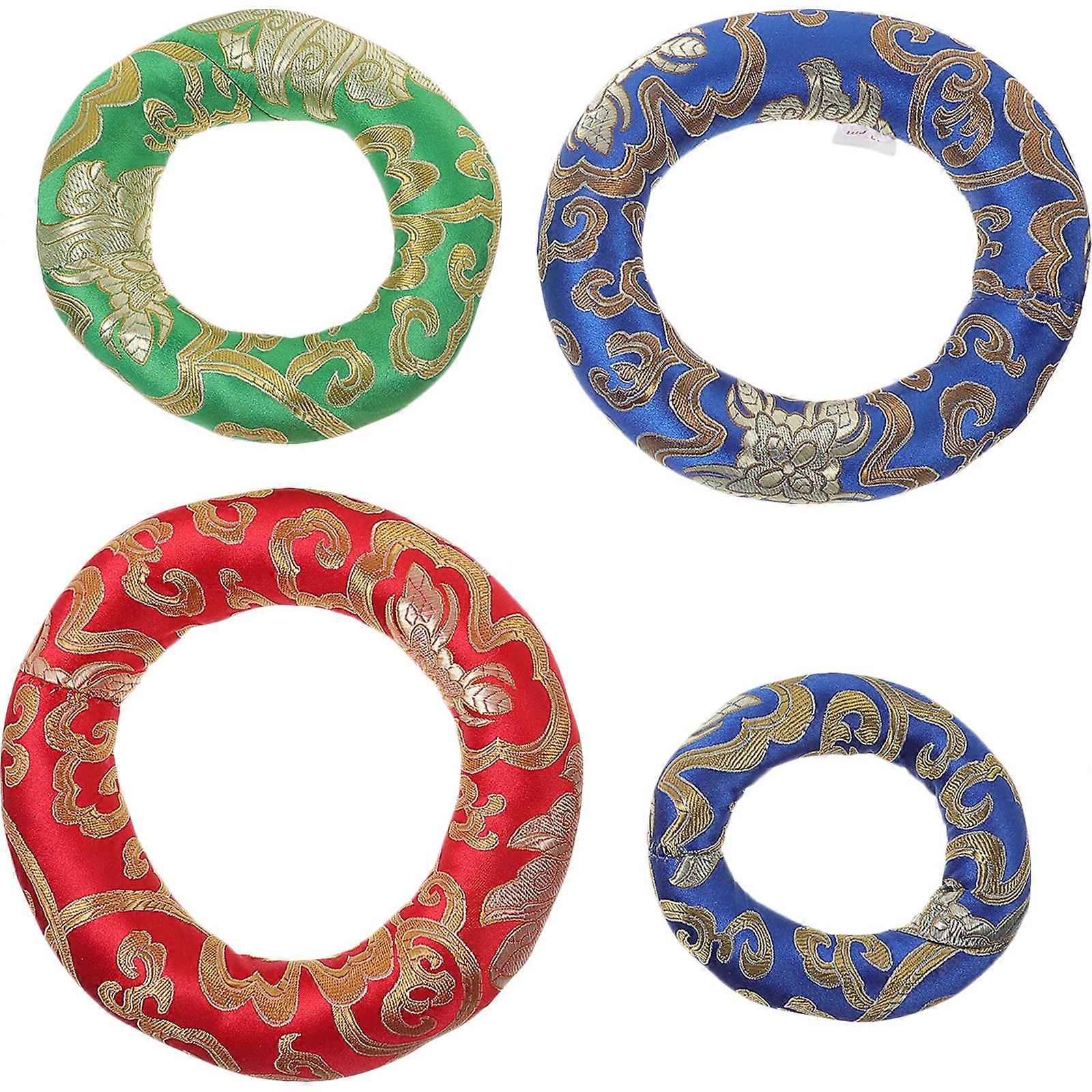 Nepalese Handmade Prayer Bowl Support with Relaxation-Inducing Properties