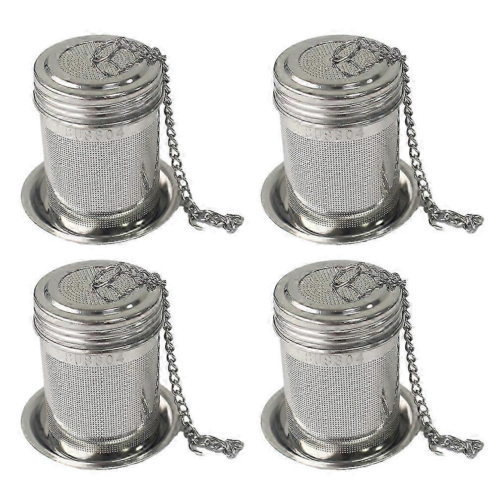 Extra-Fine Mesh Tea Strainer with Chain Hook for Loose Leaf Tea & Spices