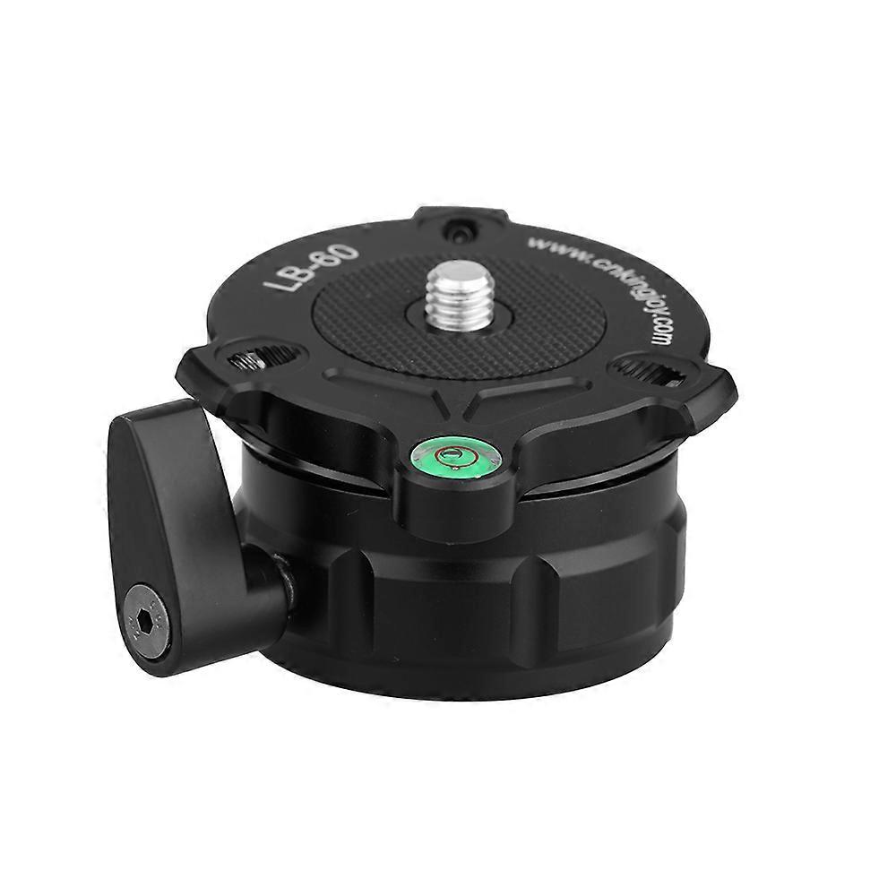 69mm Speedy Adjustable Leveling Base with Offset Bubble Level for All Tripods