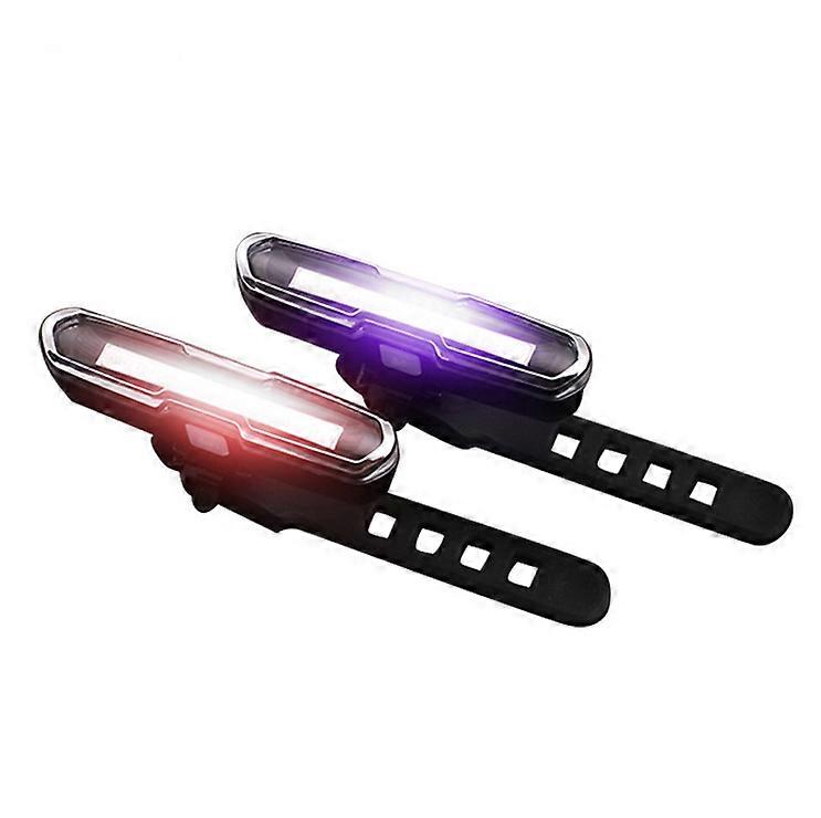 Usb Rechargeable Bike Light Rear Cycle Lights Usb Rechargeable Rectangular Cyclists 1Set