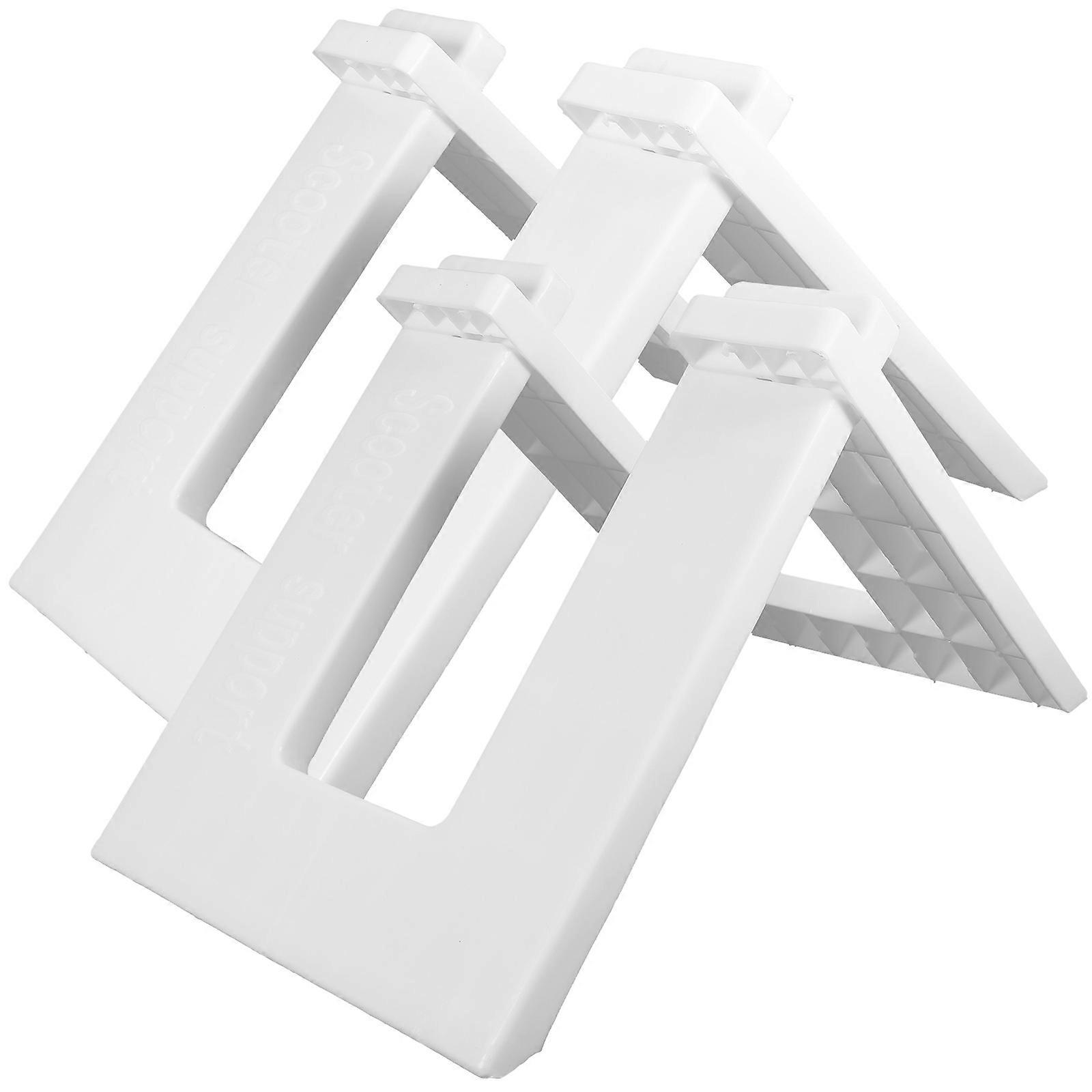 2pcs Scooter Support Stand Bike Holder for Easy Parking Display Simple Installation Smooth Surface for Balance Bikes
