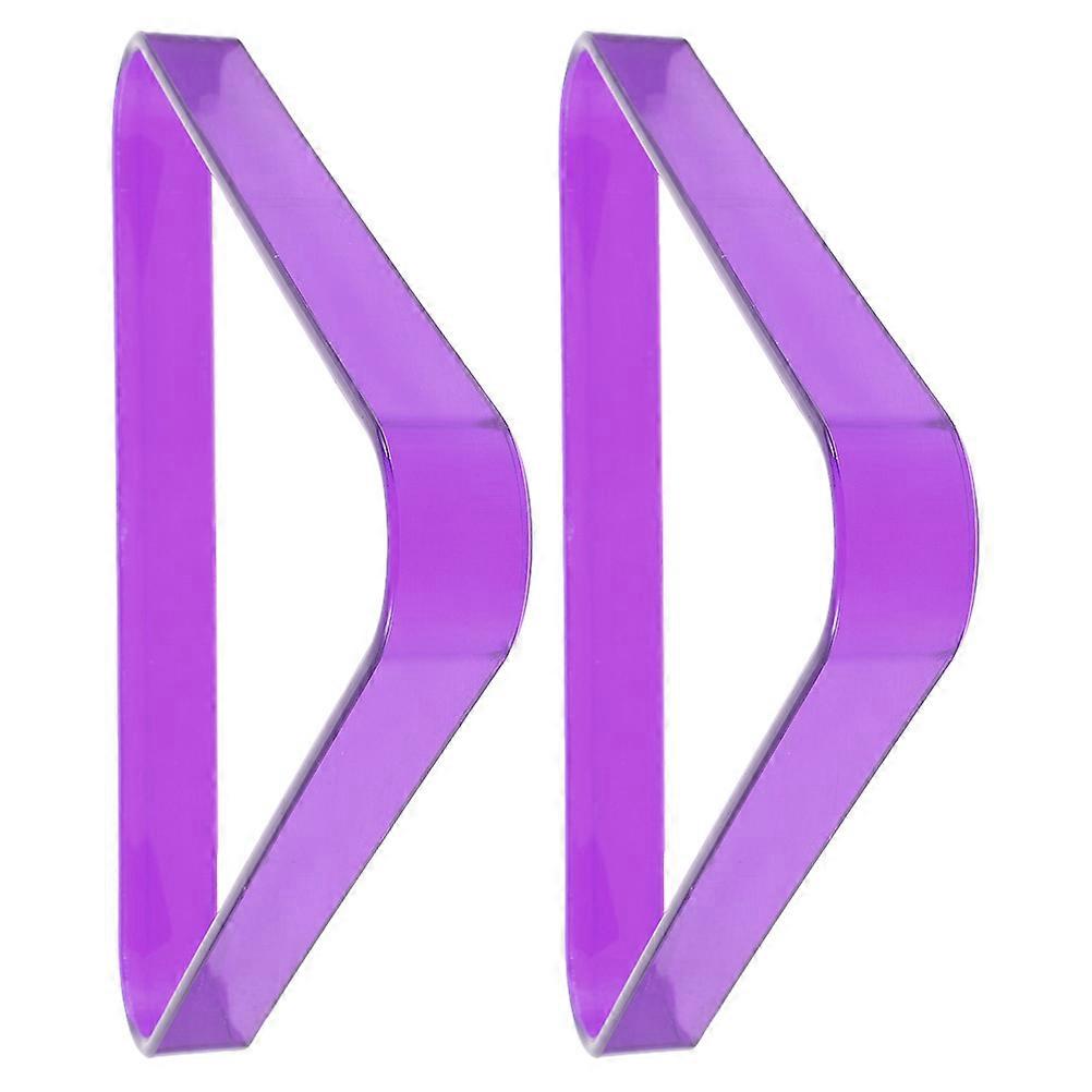 Billiards Sorting Stand Durable Billiard Players Pool Tournaments Purple 2Pcs