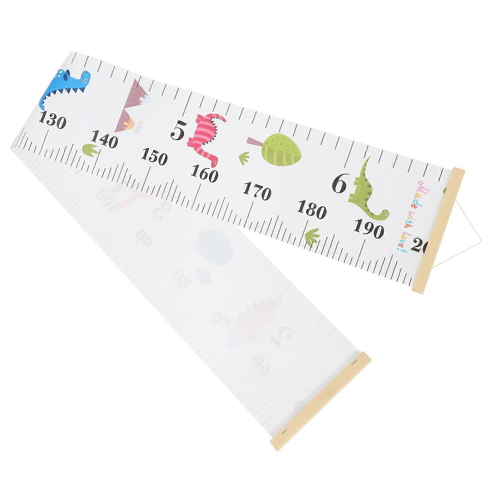 Child Height Measurement Growth Chart Ruler Wall Decoration Rectangular Shape Home Decor 1Pack