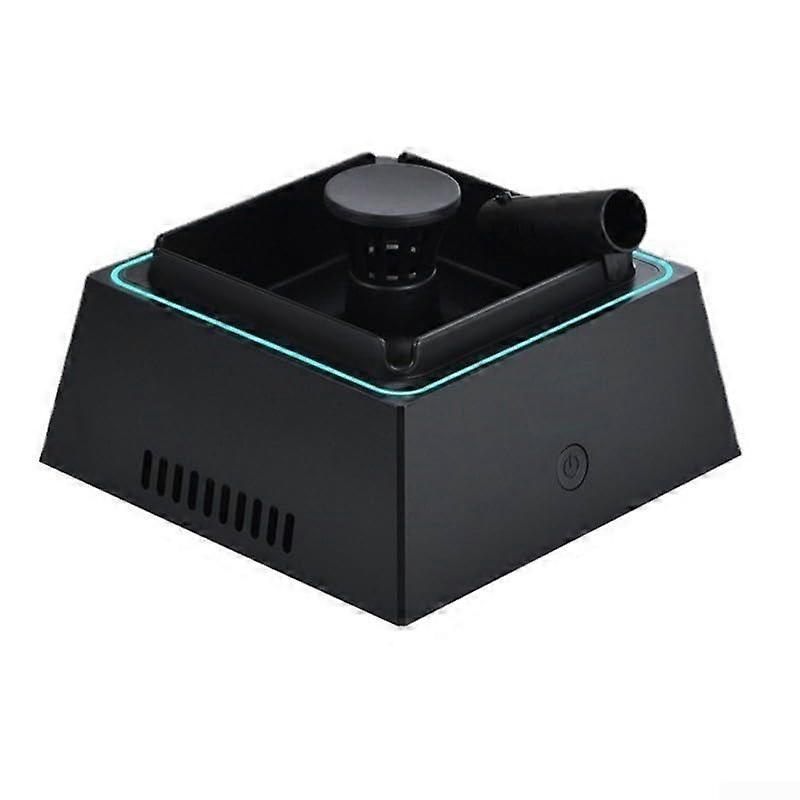 Air Enhancer Smart Negative Ion Purifier and Smoke Filter for Home Office Use, Compact Design, HEPA-Compatible