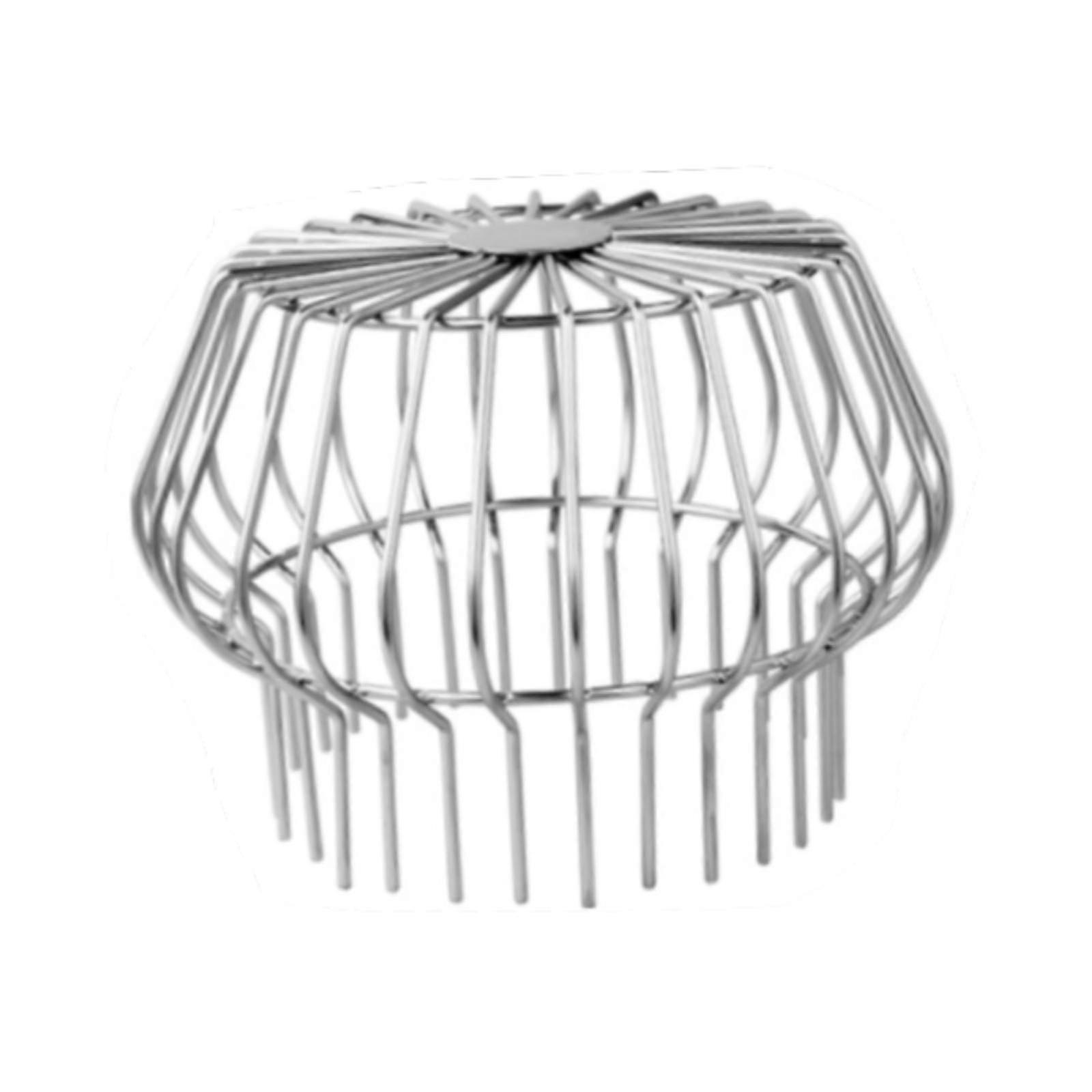 Rustproof Stainless Steel Wire Cap Filter Strainer Gutter Leaf Guard for 2 Inch Applications