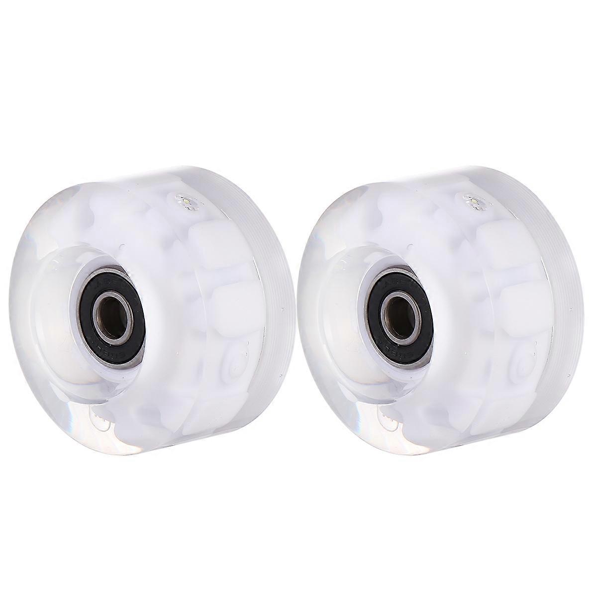 Red Skates Accessories Outdoor Performance Pu Wheels 2Pcs