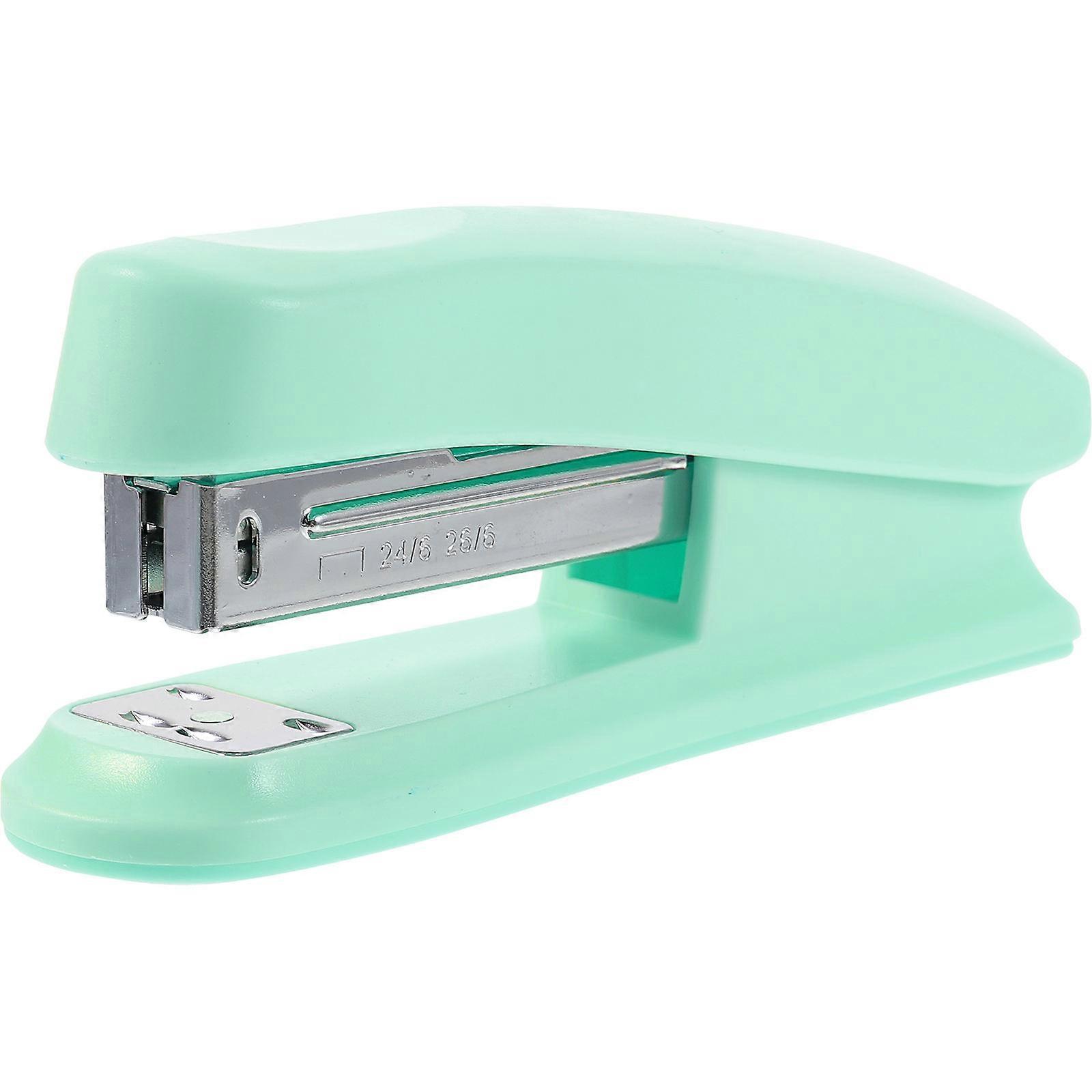Manual Heavy Desktop Stapler Multi-Function Metal Office Supply Binding Green 1Set