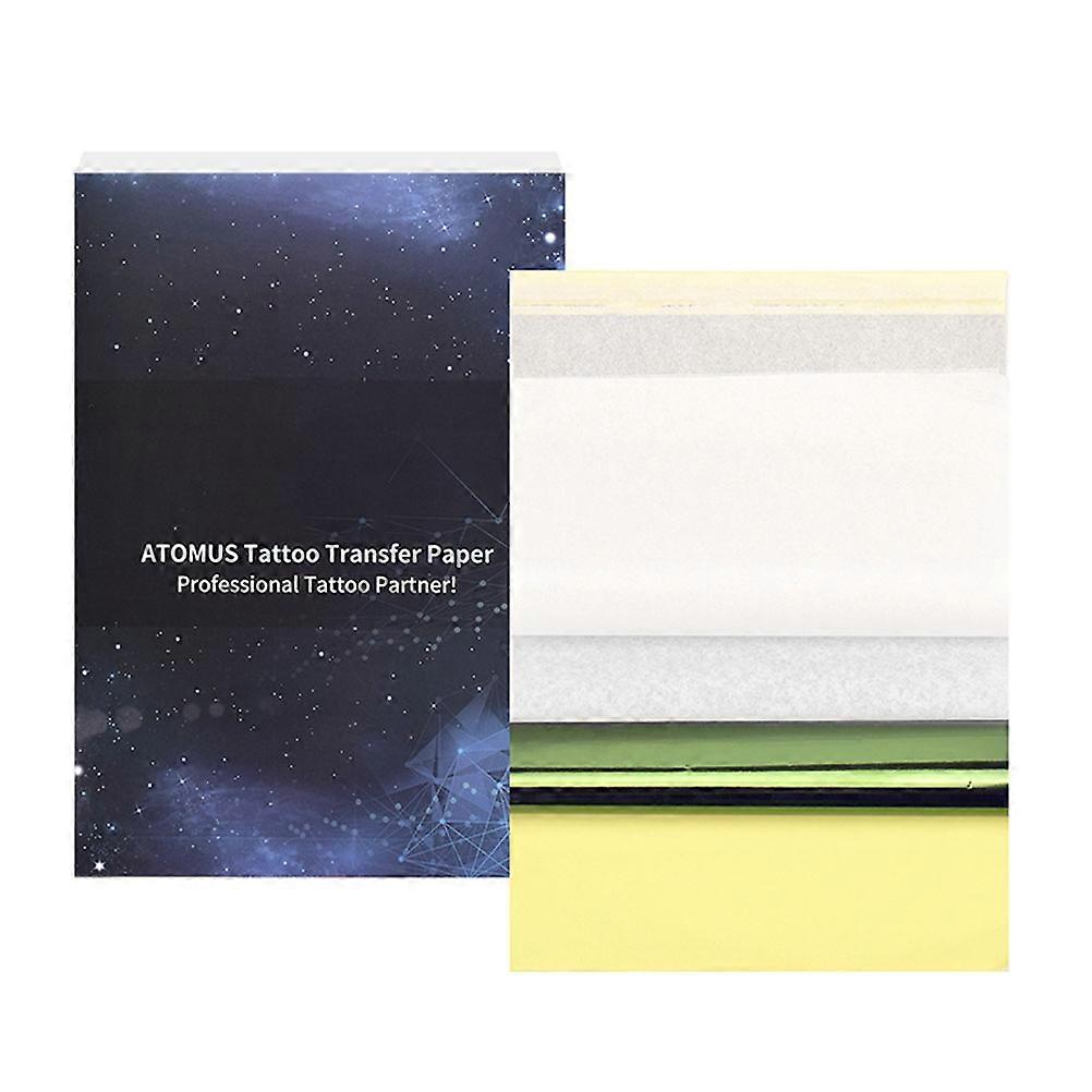 Tattoo Transfer Paper Diy Tools For Tattoo Design Assorted Color 29.5x21cm Transfer Tattoo Patterns 100Pcs