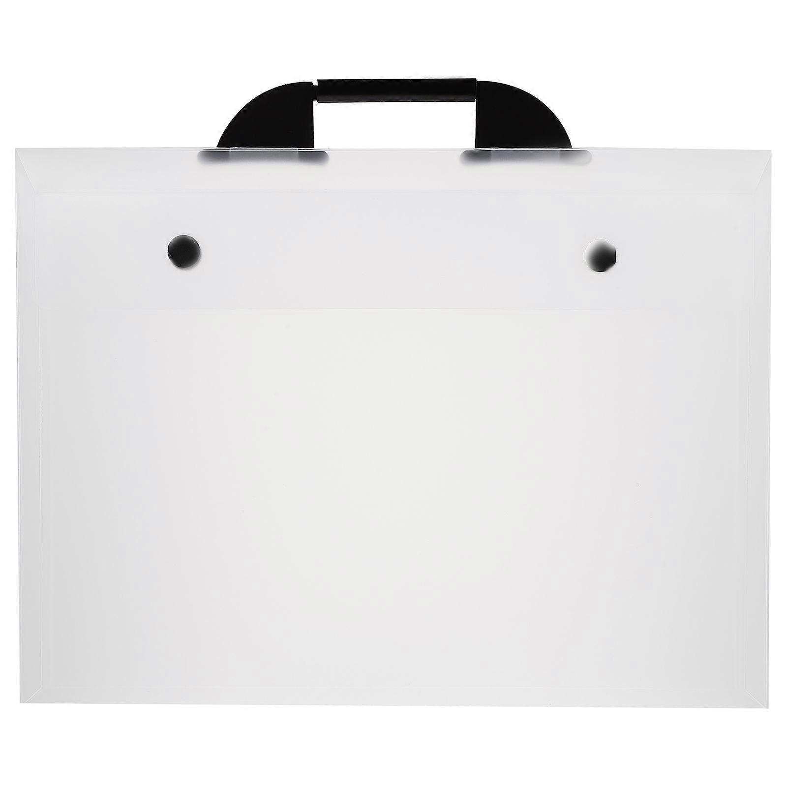 Art Portfolio Bag Handheld Artwork Bag Convenient Portfolio Folder for Artworks Practical Portfolio