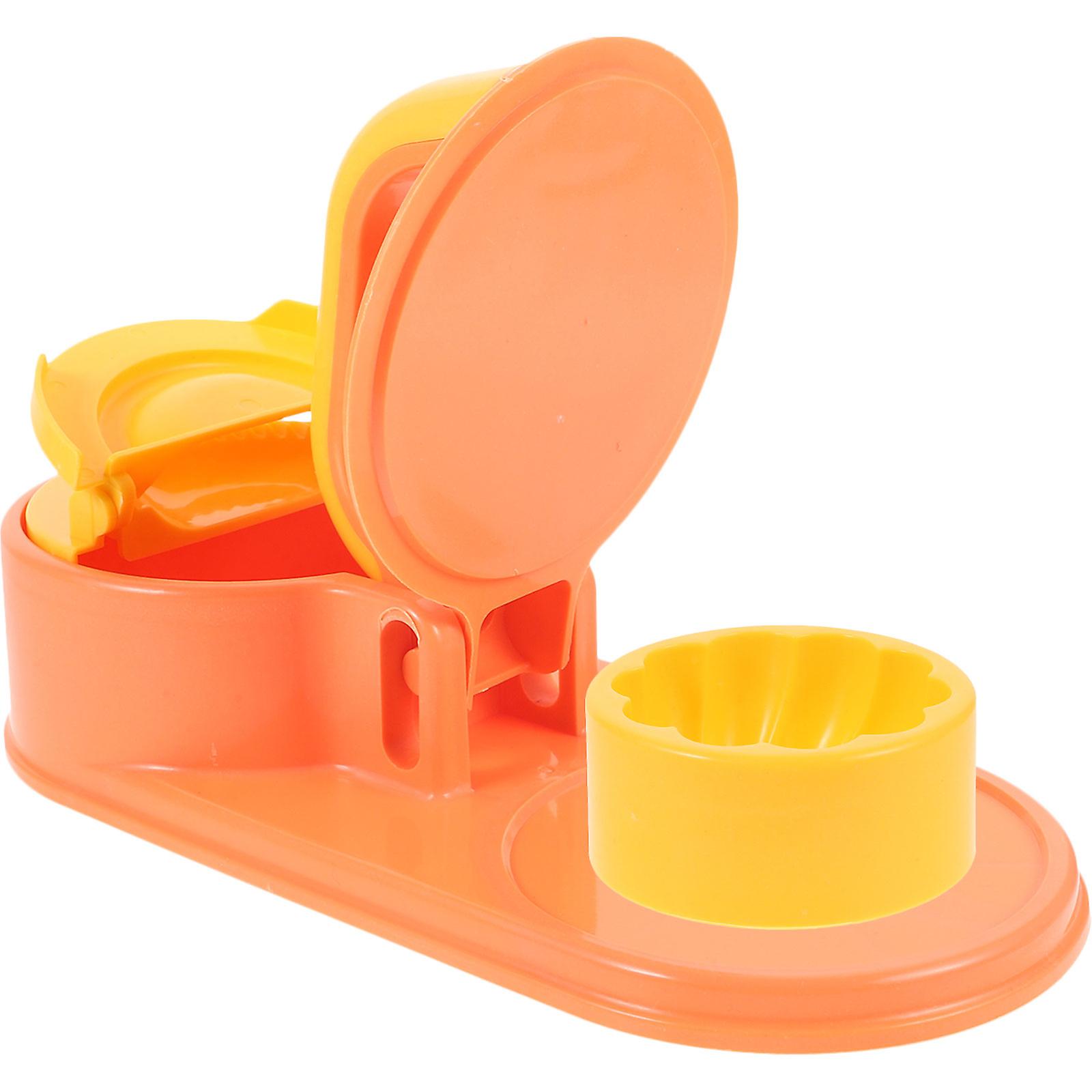 Small Household Artifact Dumpling Wrapper Mold Kitchen Dumpling Making Tool 2-In-1 Design 6.70X6.70X3.00Cm 2-Pcs
