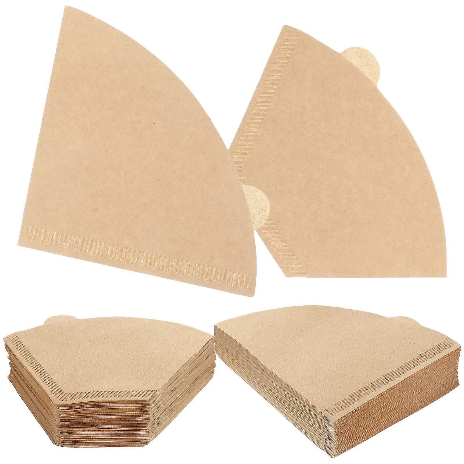 Coffee Filter Cone Grounds Removal Cup Shape For Coffee Making 200Pcs