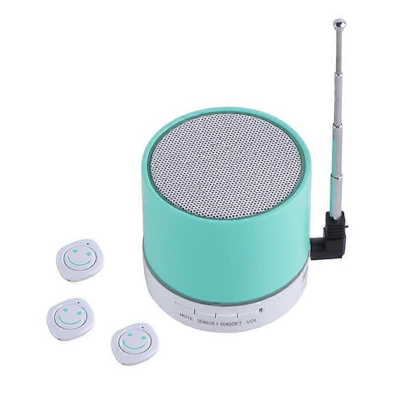 Wireless Door Alarm for Toddlers with Motion Sensor Kit, Vibration Detector, 14 Ringtones, LED Indicator and 3 Volume Levels