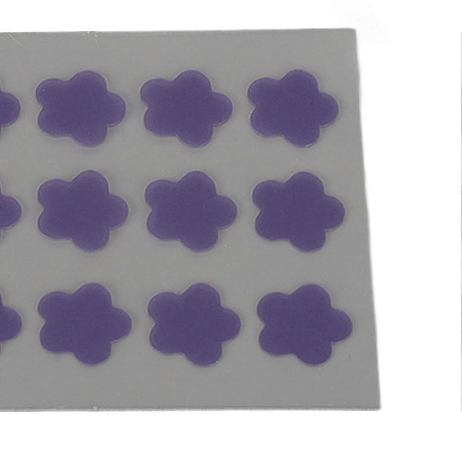 2025 Latest Model 18Pcs Hydrocolloid Pimple Patch Purple Flower Shape Portable...