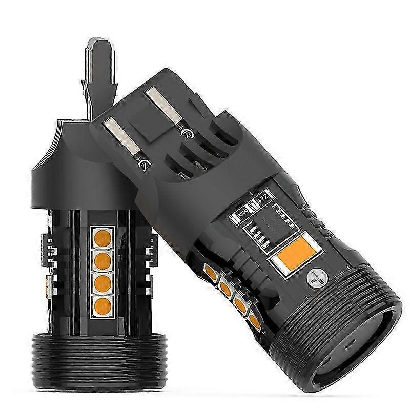 T20 New Led Car Light 1157 7443 Stop Lamp 1156 P21w Reversing Lamp 7440 Two-Color Turn Light