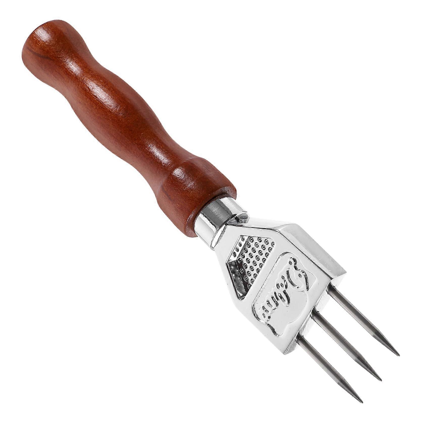 1 Piece Japanese Style Ice Axe for Carving Tools - Manual Ice Scraper, Ice Remover Rod, Ice Hammer, Three Pointed Picker