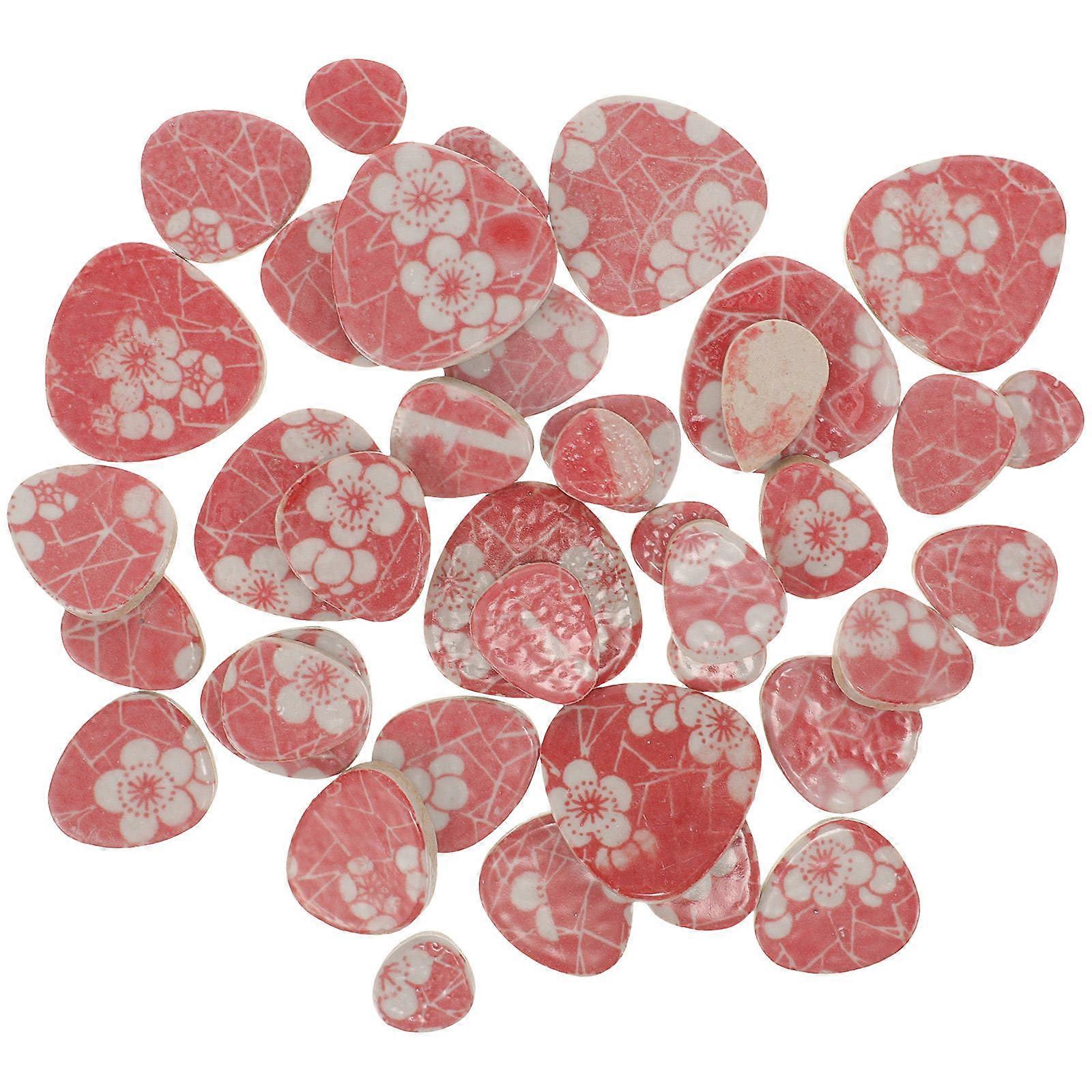 Fish And Aquatic Gravel Fish Tank Decorative Pebbles Pink Round Natural Look Aquarium Accessory 1 Bag